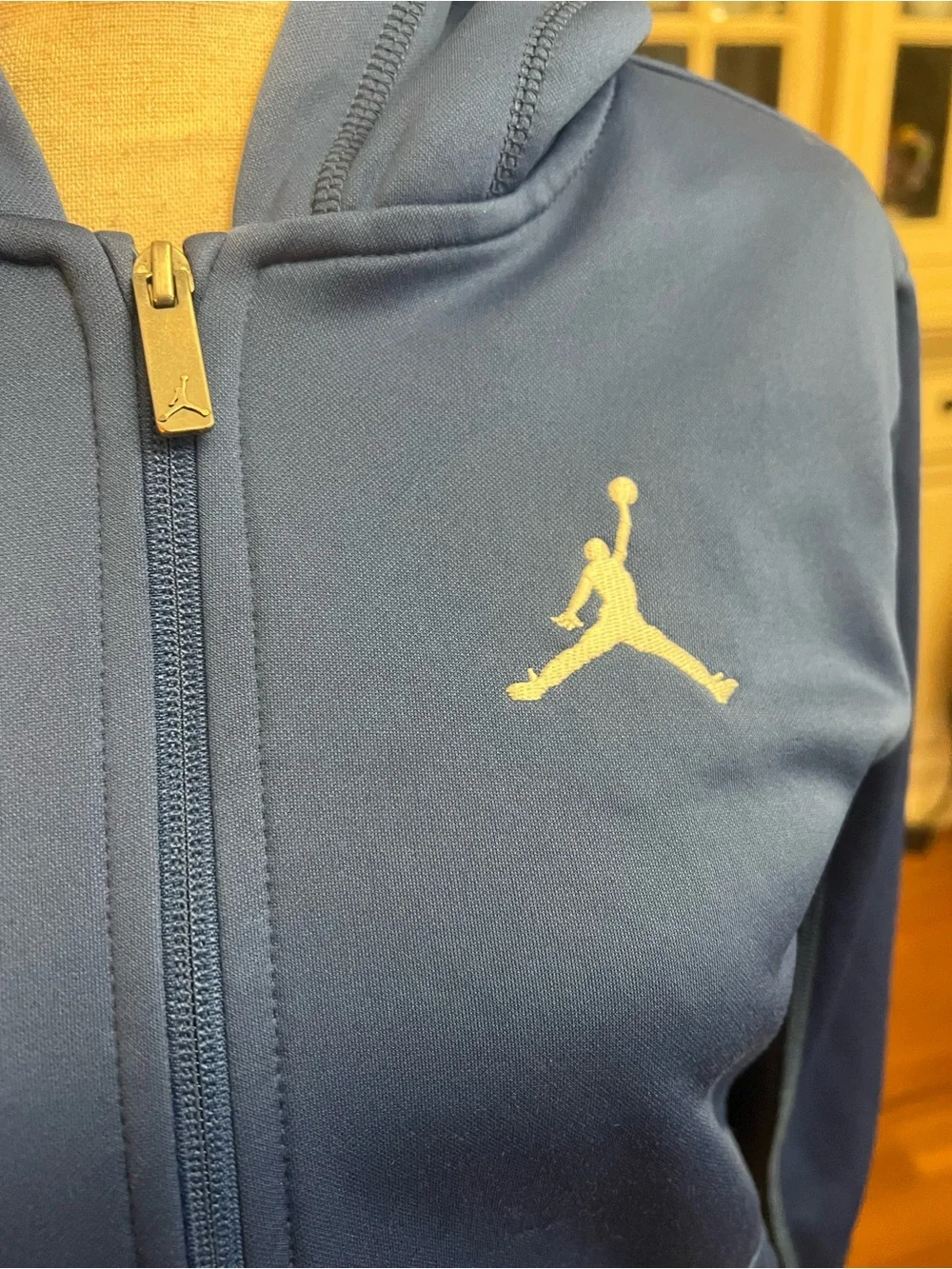 Jordan Navy Blue Full-Zip Hoodie Jacket